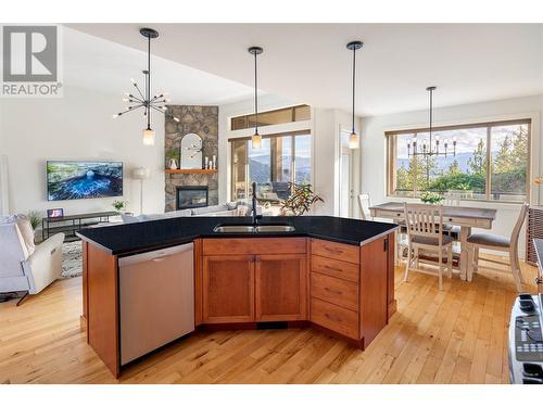 1927 Cornerstone Drive, West Kelowna, BC - Indoor Photo Showing Kitchen With Double Sink