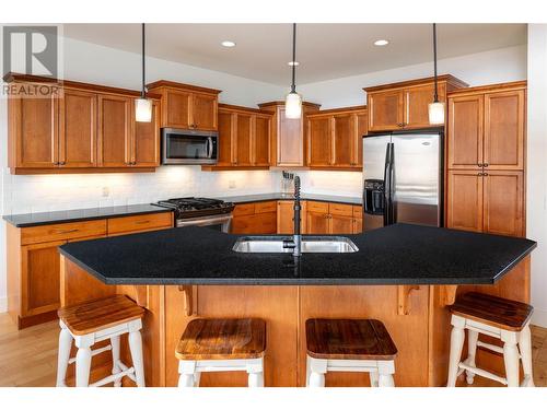 1927 Cornerstone Drive, West Kelowna, BC - Indoor Photo Showing Kitchen With Double Sink