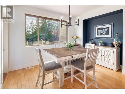 1927 Cornerstone Drive, West Kelowna, BC - Indoor Photo Showing Dining Room