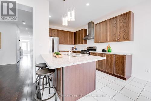 2517 Wintergrace Avenue, Oshawa, ON - Indoor Photo Showing Kitchen With Double Sink