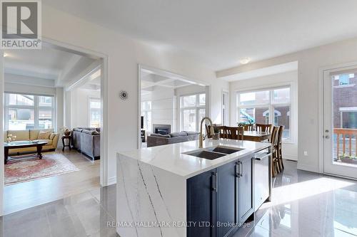 27 Fauchard Street, Richmond Hill, ON - Indoor Photo Showing Kitchen With Double Sink