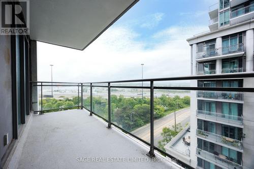 1005 - 2121 Lake Shore Boulevard, Toronto, ON - Outdoor With Balcony With View With Exterior