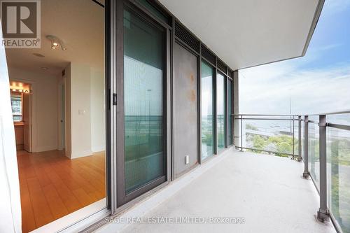 1005 - 2121 Lake Shore Boulevard, Toronto, ON - Outdoor With Balcony With Exterior