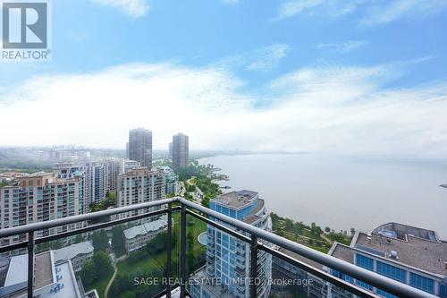 1005 - 2121 Lake Shore Boulevard, Toronto, ON - Outdoor With Body Of Water With Balcony With View