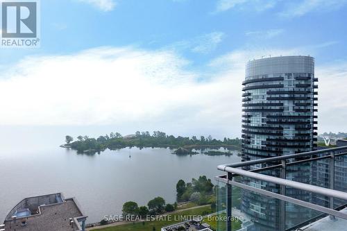 1005 - 2121 Lake Shore Boulevard, Toronto, ON - Outdoor With Body Of Water With Balcony With View