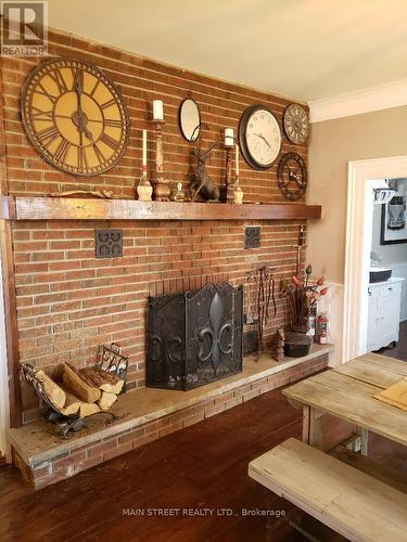 126 King Street, Kawartha Lakes, ON - Indoor Photo Showing Other Room With Fireplace