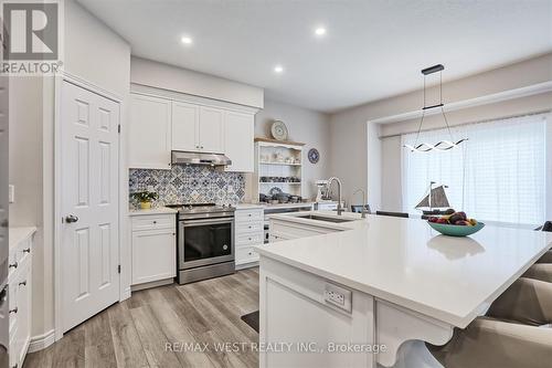 80 Mill Race Crescent, Woolwich, ON - Indoor Photo Showing Kitchen With Upgraded Kitchen