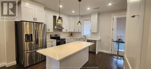 937 Walker Road, Windsor, ON - Indoor Photo Showing Kitchen With Stainless Steel Kitchen With Upgraded Kitchen