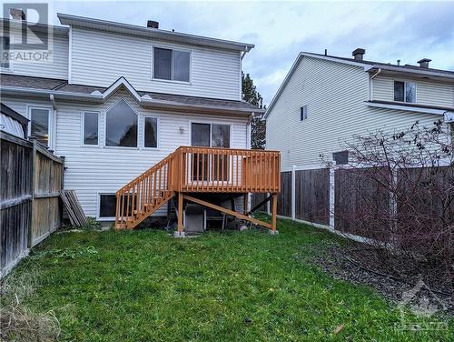 2210 Saturn Crescent, Ottawa, ON - Outdoor With Deck Patio Veranda With Exterior