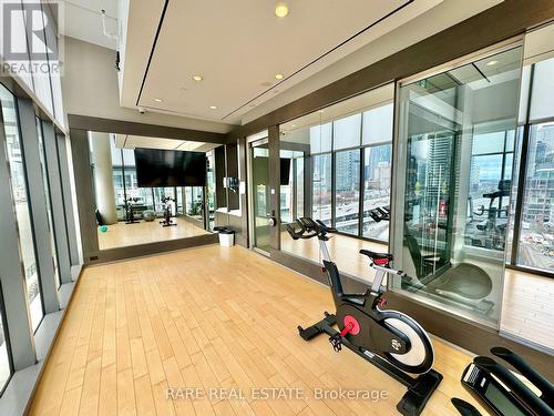 721 - 12 Bonnycastle Street, Toronto, ON - Indoor Photo Showing Gym Room