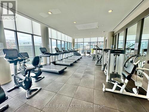 721 - 12 Bonnycastle Street, Toronto, ON - Indoor Photo Showing Gym Room