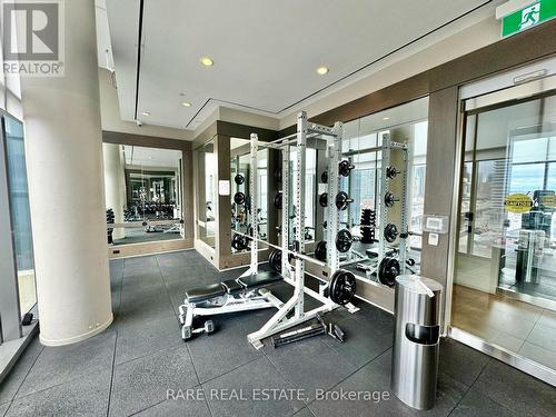 721 - 12 Bonnycastle Street, Toronto, ON - Indoor Photo Showing Gym Room