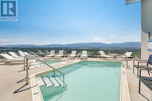 2040 Springfield Road Unit# 410, Kelowna, BC - Outdoor With In Ground Pool With View