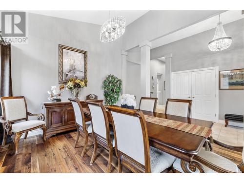 3945 Gallaghers Circle, Kelowna, BC - Indoor Photo Showing Dining Room