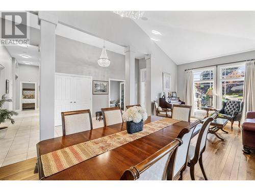 3945 Gallaghers Circle, Kelowna, BC - Indoor Photo Showing Dining Room