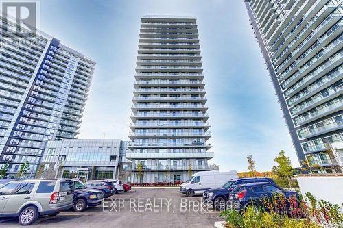 1707 - 4675 Metcalfe Avenue, Mississauga, ON - Outdoor With Balcony With Facade