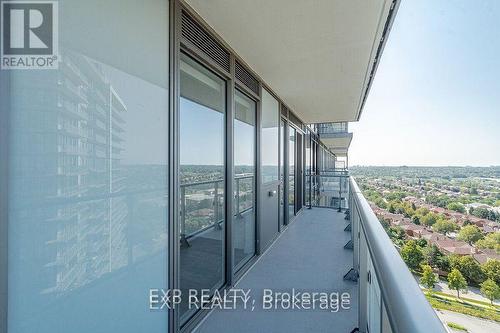 1707 - 4675 Metcalfe Avenue, Mississauga, ON - Outdoor With Balcony With View