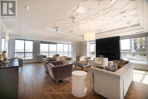 1207 - 9560 Markham Road, Markham, ON - Indoor Photo Showing Living Room With Fireplace