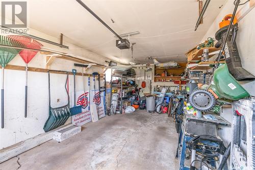 1430 Hochelaga Street W, Moose Jaw, SK - Indoor Photo Showing Garage