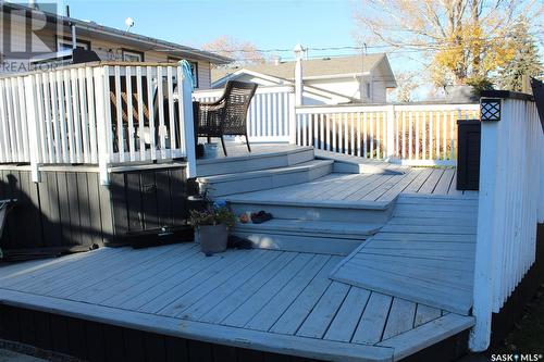 316 5Th Avenue, Cudworth, SK - Outdoor With Deck Patio Veranda With Exterior