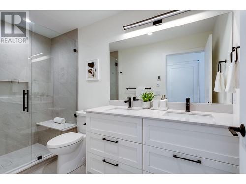 Bathroom - Photo of a similar home in the community. - 1979 Country Club Drive Unit# 7, Kelowna, BC - Indoor Photo Showing Bathroom