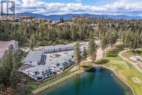 Aerial view - 1979 Country Club Drive Unit# 7, Kelowna, BC - Outdoor With Body Of Water With View