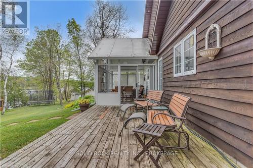 21C Swain Lane, South Frontenac (Frontenac South), ON - Outdoor With Deck Patio Veranda