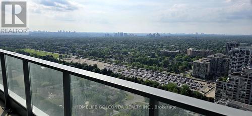 3304 - 8 Olympic Garden Drive S, Toronto, ON - Outdoor With Balcony With View