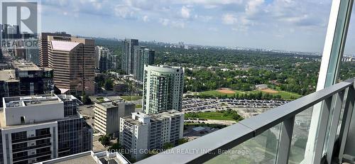 3304 - 8 Olympic Garden Drive S, Toronto, ON - Outdoor With Balcony With View