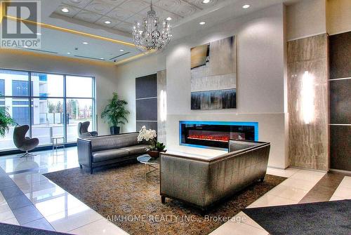 2028 - 7161 Yonge Street, Markham, ON - Indoor With Fireplace