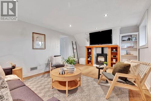 330 Duncombe Drive, Burlington, ON - Indoor Photo Showing Living Room With Fireplace