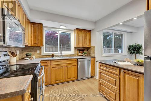 330 Duncombe Drive, Burlington, ON - Indoor Photo Showing Kitchen With Double Sink