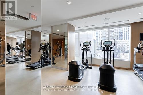 109 - 120 Harrison Garden Boulevard, Toronto, ON - Indoor Photo Showing Gym Room