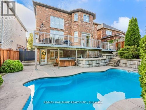 37 Red Cardinal Trail, Richmond Hill, ON - Outdoor With In Ground Pool With Deck Patio Veranda