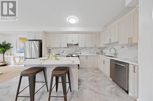 27 Brownville Avenue, Toronto, ON - Indoor Photo Showing Kitchen With Upgraded Kitchen