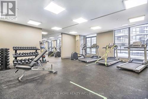 1114 - 35 Watergarden Drive, Mississauga, ON - Indoor Photo Showing Gym Room