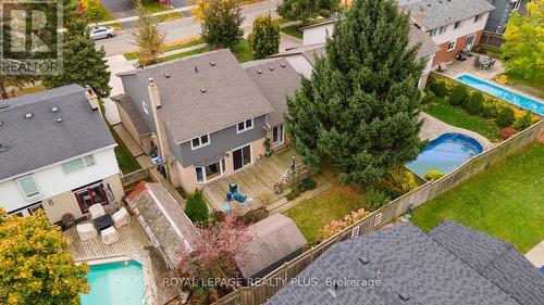 3542 Pitch Pine Crescent, Mississauga, ON - Outdoor With In Ground Pool With Deck Patio Veranda With View