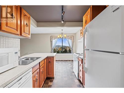 1801 32 Street Unit# 202, Vernon, BC - Indoor Photo Showing Kitchen With Double Sink