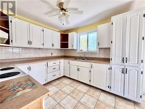 3332 Maple Street, Val Caron, ON - Indoor Photo Showing Kitchen With Double Sink