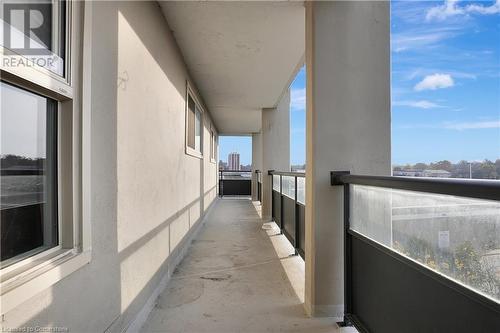 58 Bridgeport Road E Unit# 409, Waterloo, ON - Outdoor With Balcony With Exterior