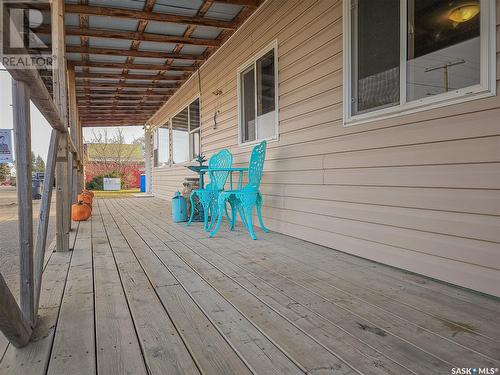 105 Main Street, Harris, SK - Outdoor With Deck Patio Veranda With Exterior