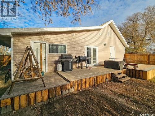 105 Main Street, Harris, SK - Outdoor With Deck Patio Veranda With Exterior