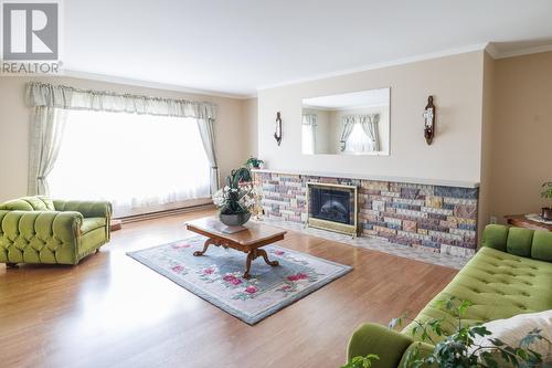 10 Churchill Avenue Avenue, Mount Pearl, NL - Indoor Photo Showing Living Room With Fireplace