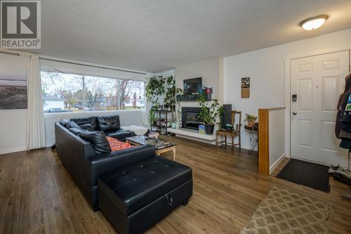 639 Vedder Crescent, Prince George, BC - Indoor Photo Showing Living Room With Fireplace