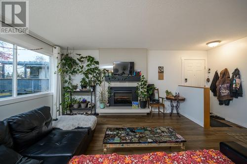 639 Vedder Crescent, Prince George, BC - Indoor Photo Showing Living Room With Fireplace