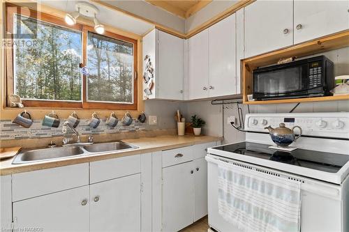 397 Mallory Beach Road, South Bruce Peninsula, ON - Indoor Photo Showing Kitchen With Double Sink