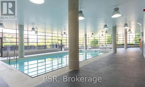 201 - 38 Joe Shuster Way, Toronto, ON - Indoor Photo Showing Other Room With In Ground Pool