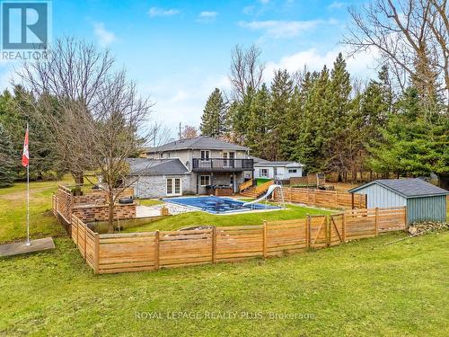 5739 Sixth Line, Erin, ON - Outdoor With Deck Patio Veranda With Backyard