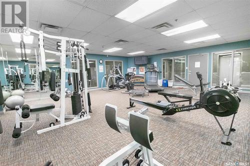 901 1867 Hamilton Street, Regina, SK - Indoor Photo Showing Gym Room