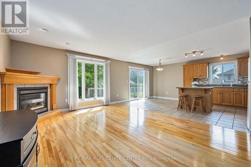 304 Parkside Drive, Petrolia, ON - Indoor Photo Showing Living Room With Fireplace